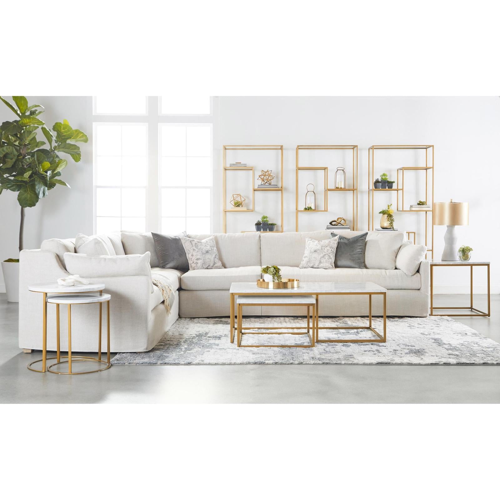 Essentials For Living Lena Modular Slipcover Sofa
