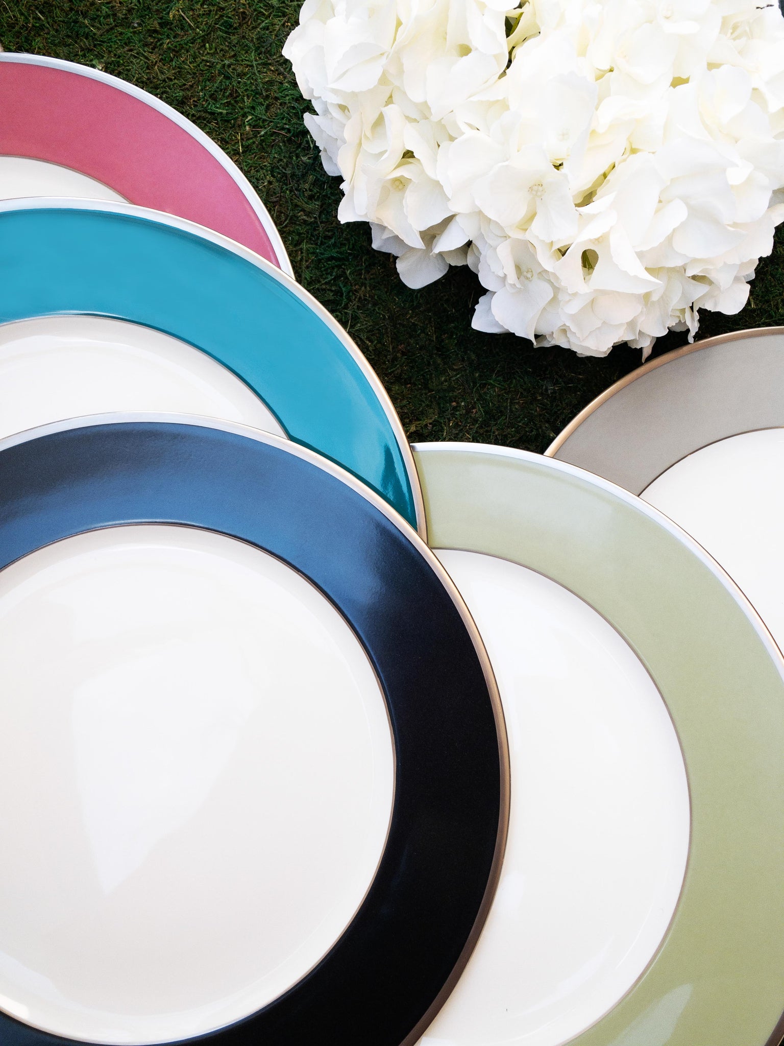 Haviland Les Presentations Underplate - Grey Platinum