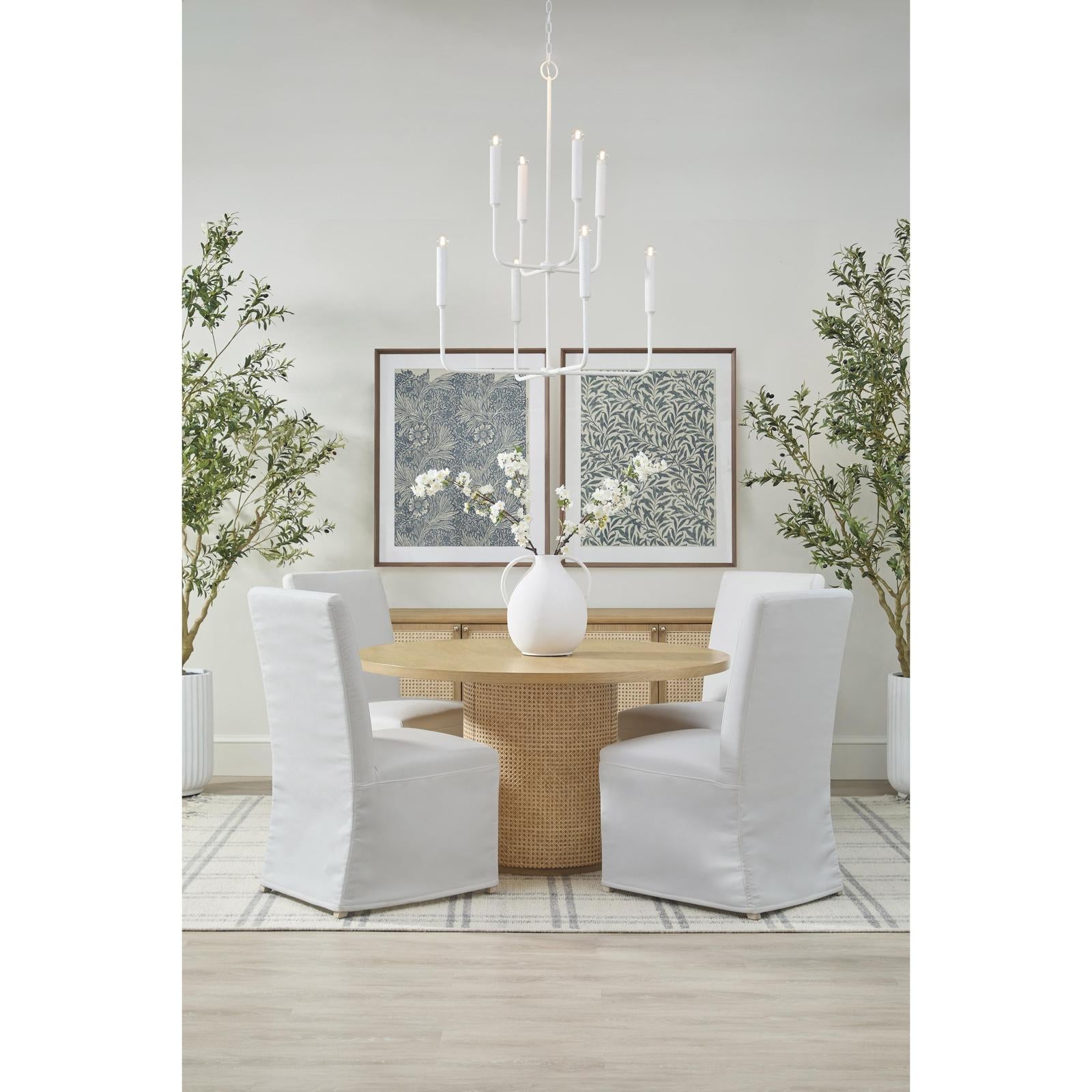 Essentials For Living Levi Slipcover Dining Chair Set of 2