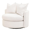Essentials For Living Lourne Petite Swivel Sofa Chair