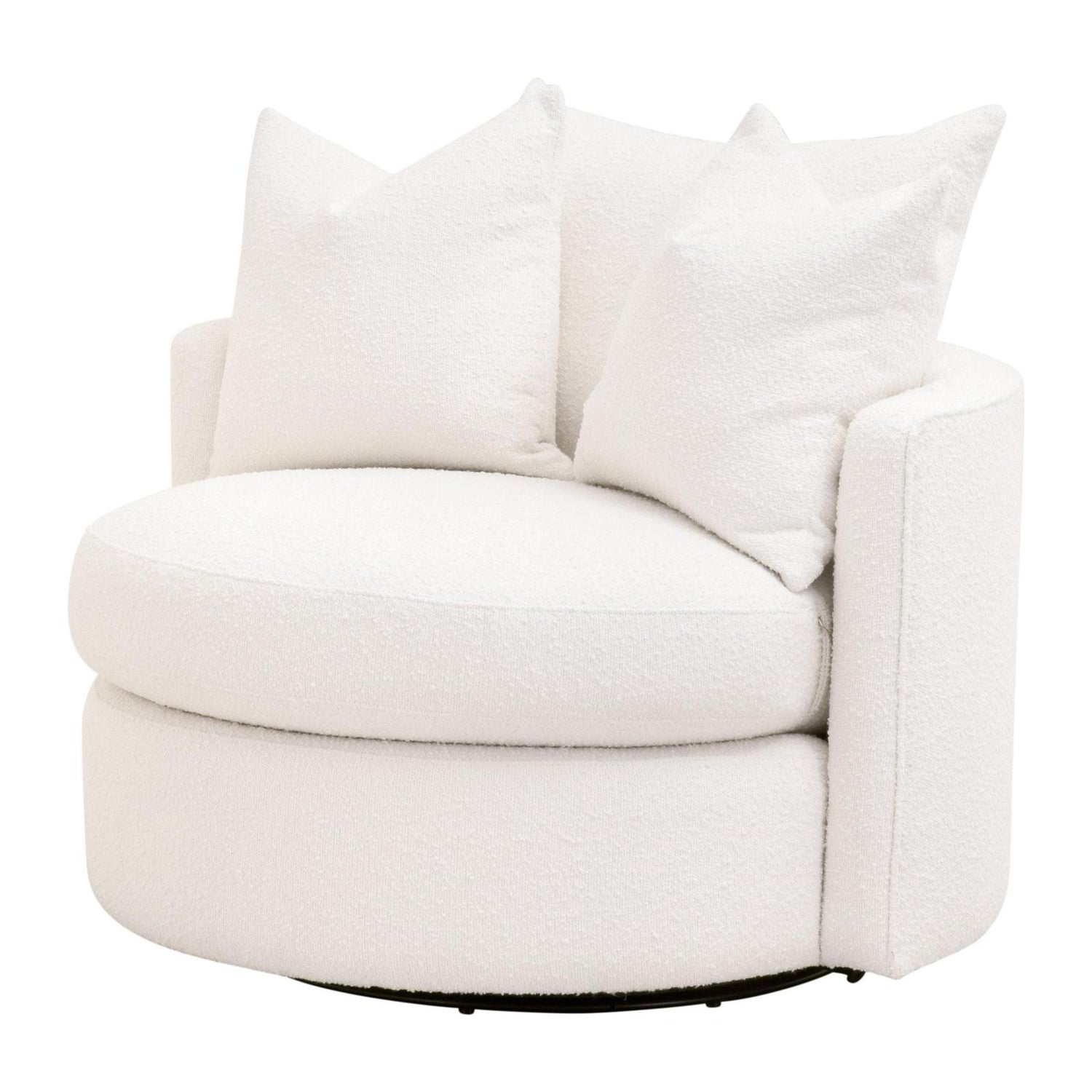 Essentials For Living Lourne Petite Swivel Sofa Chair