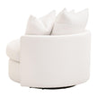 Essentials For Living Lourne Petite Swivel Sofa Chair