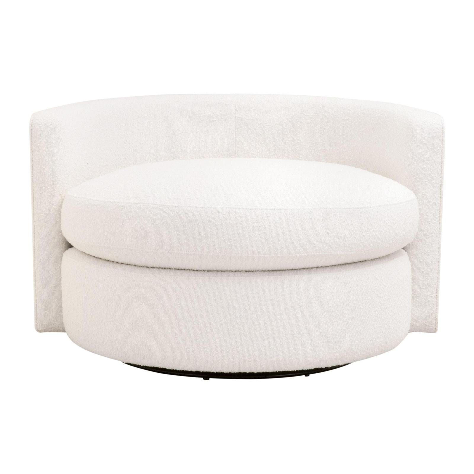 Essentials For Living Lourne Petite Swivel Sofa Chair
