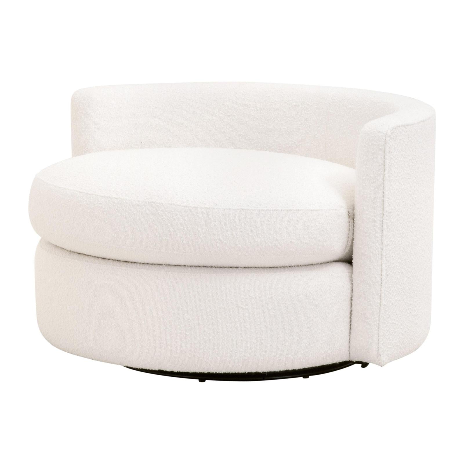 Essentials For Living Lourne Petite Swivel Sofa Chair