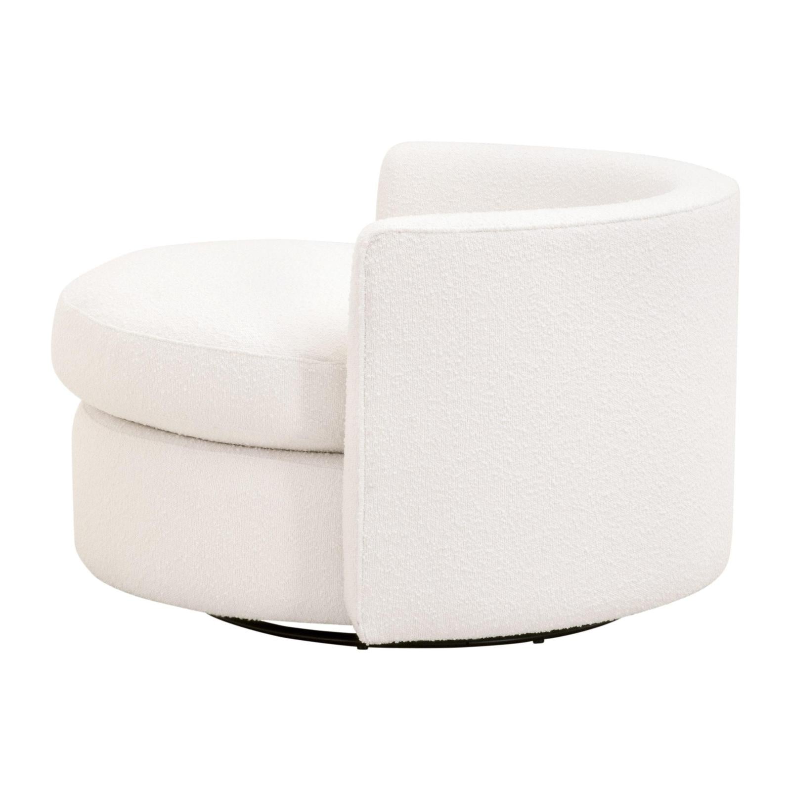 Essentials For Living Lourne Petite Swivel Sofa Chair