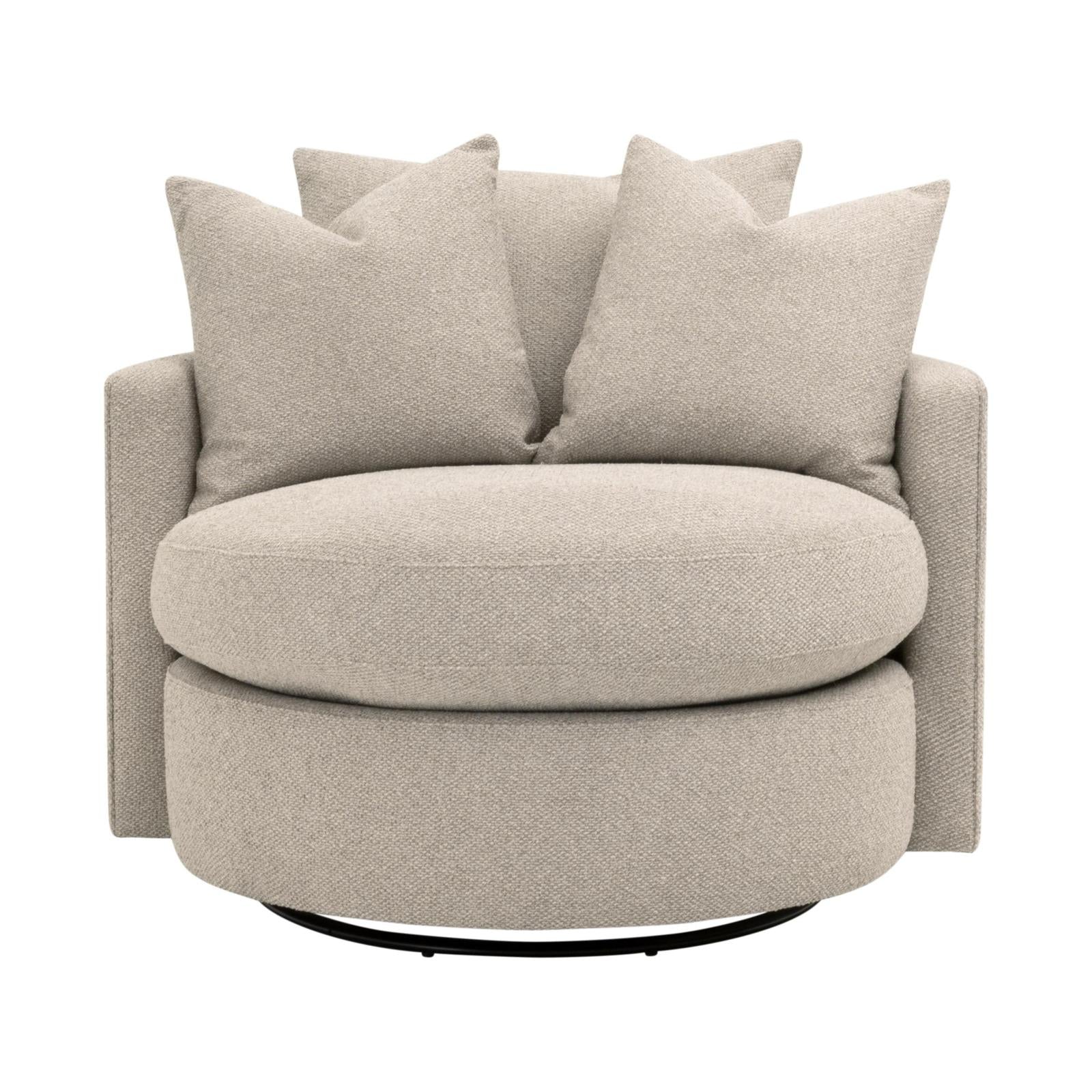 Essentials For Living Lourne Petite Swivel Sofa Chair