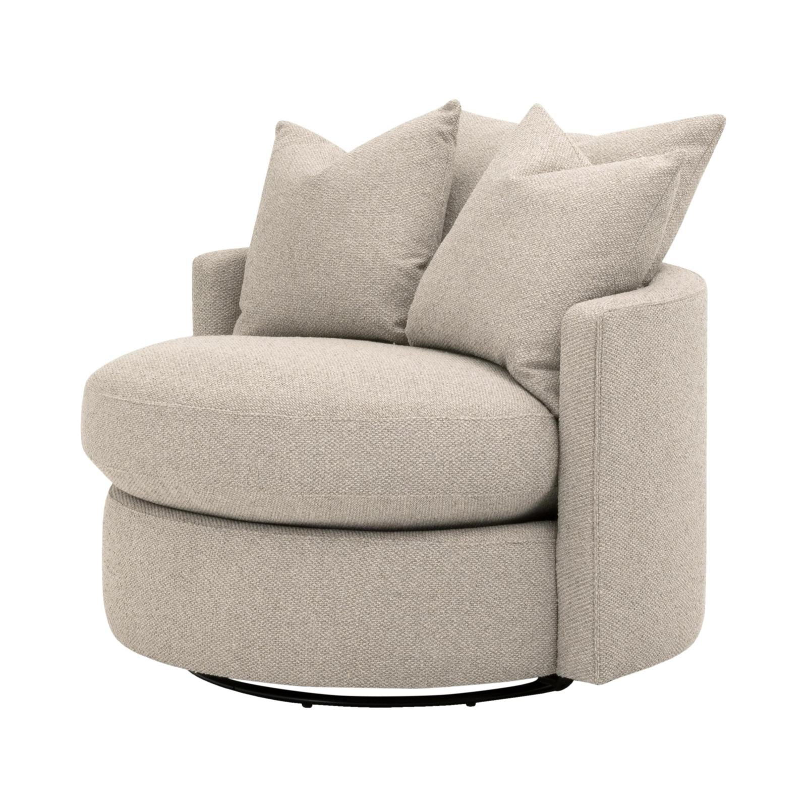 Essentials For Living Lourne Petite Swivel Sofa Chair