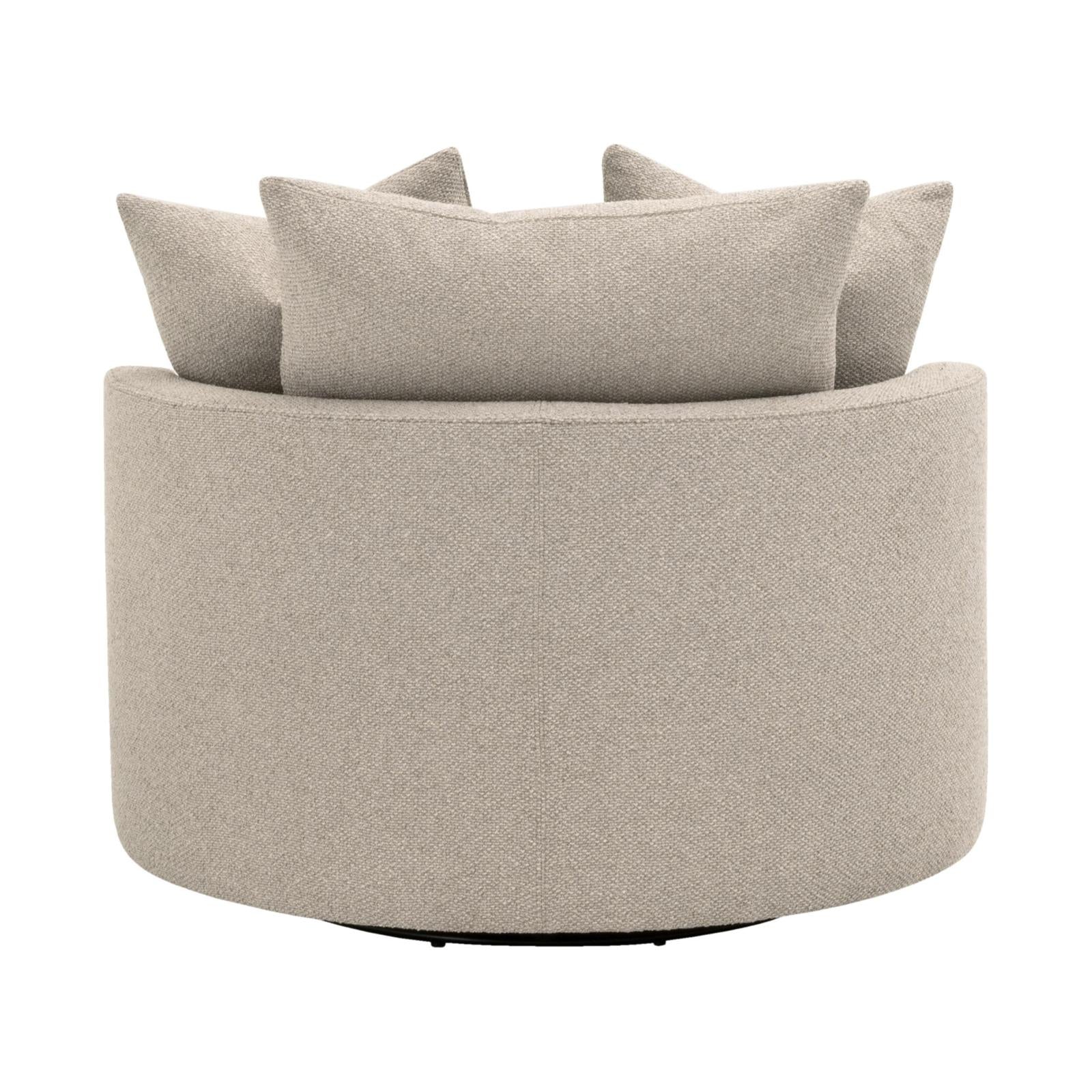 Essentials For Living Lourne Petite Swivel Sofa Chair