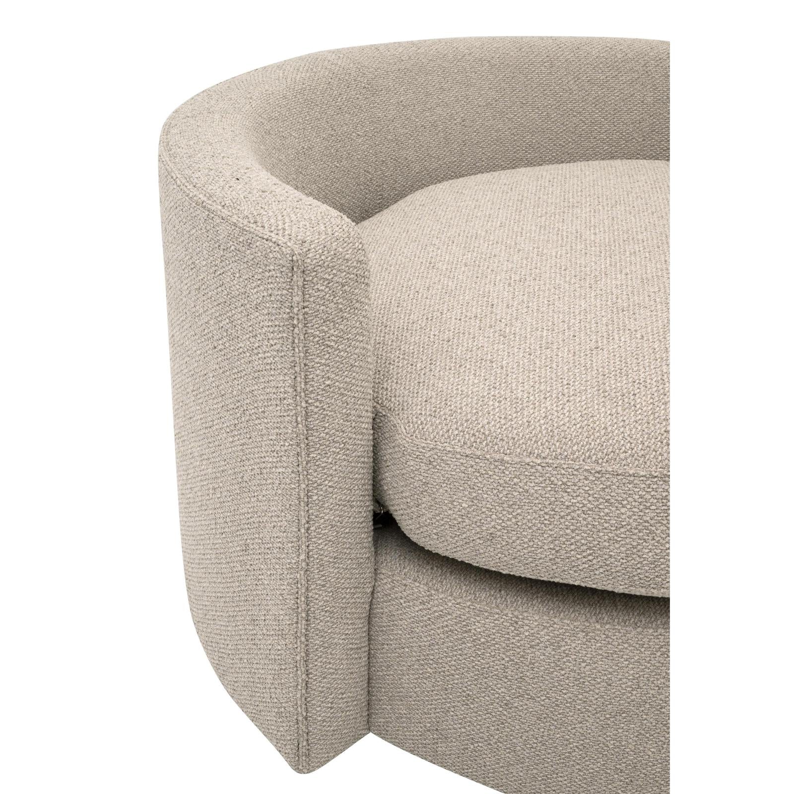 Essentials For Living Lourne Petite Swivel Sofa Chair