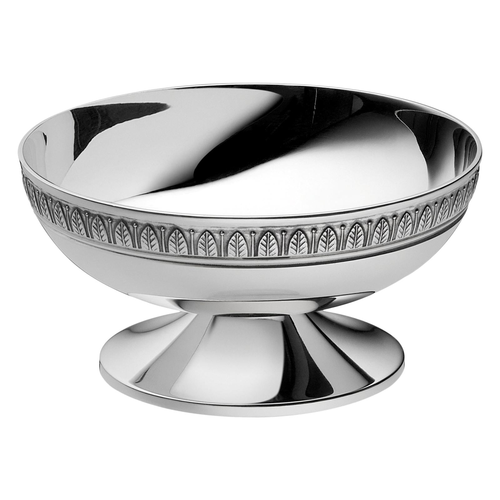 Christofle Malmaison Silver Plated Standing Bowl 3