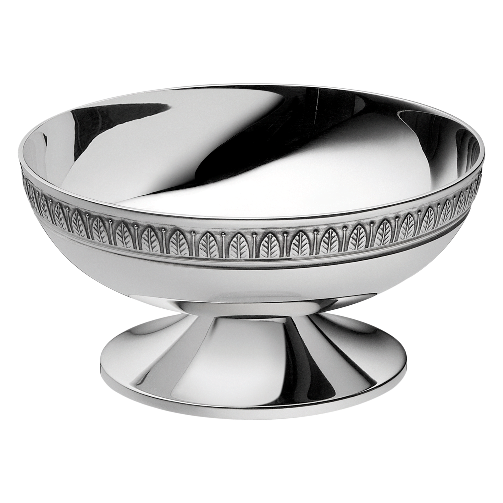 Christofle Malmaison Silver Plated Standing Bowl 3