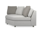 Caracole Upholstery I'M Shelf-Ish Corner Sofa