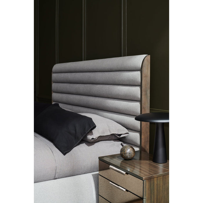 Caracole Modern La Moda Uph Panel Bed DSC