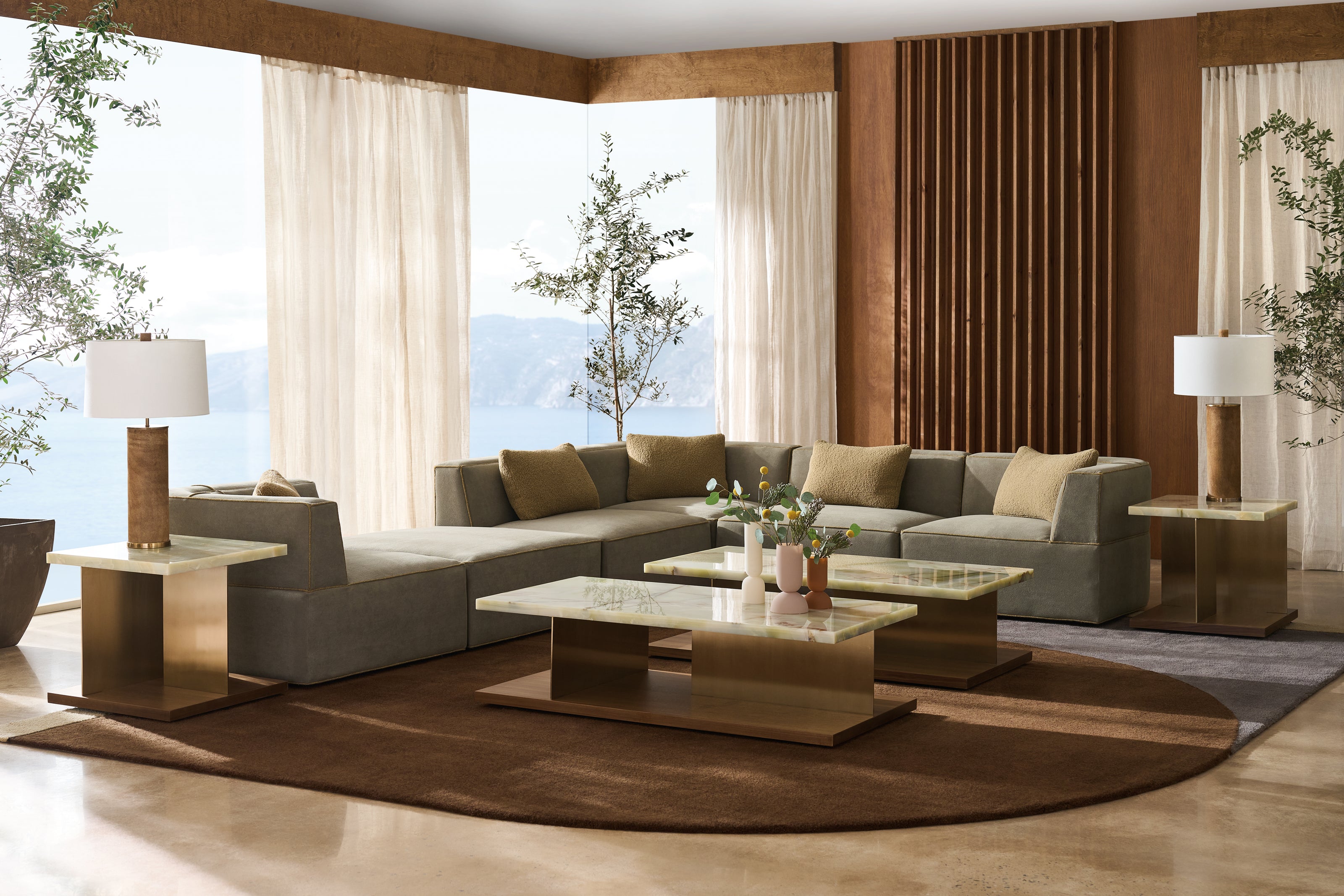 Caracole Modern Resort Cape Verde End Table