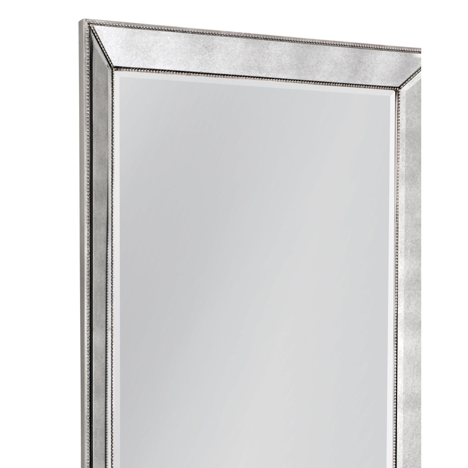 Bassett Mirror Beaded Floor Mirror