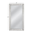 Bassett Mirror Beaded Floor Mirror