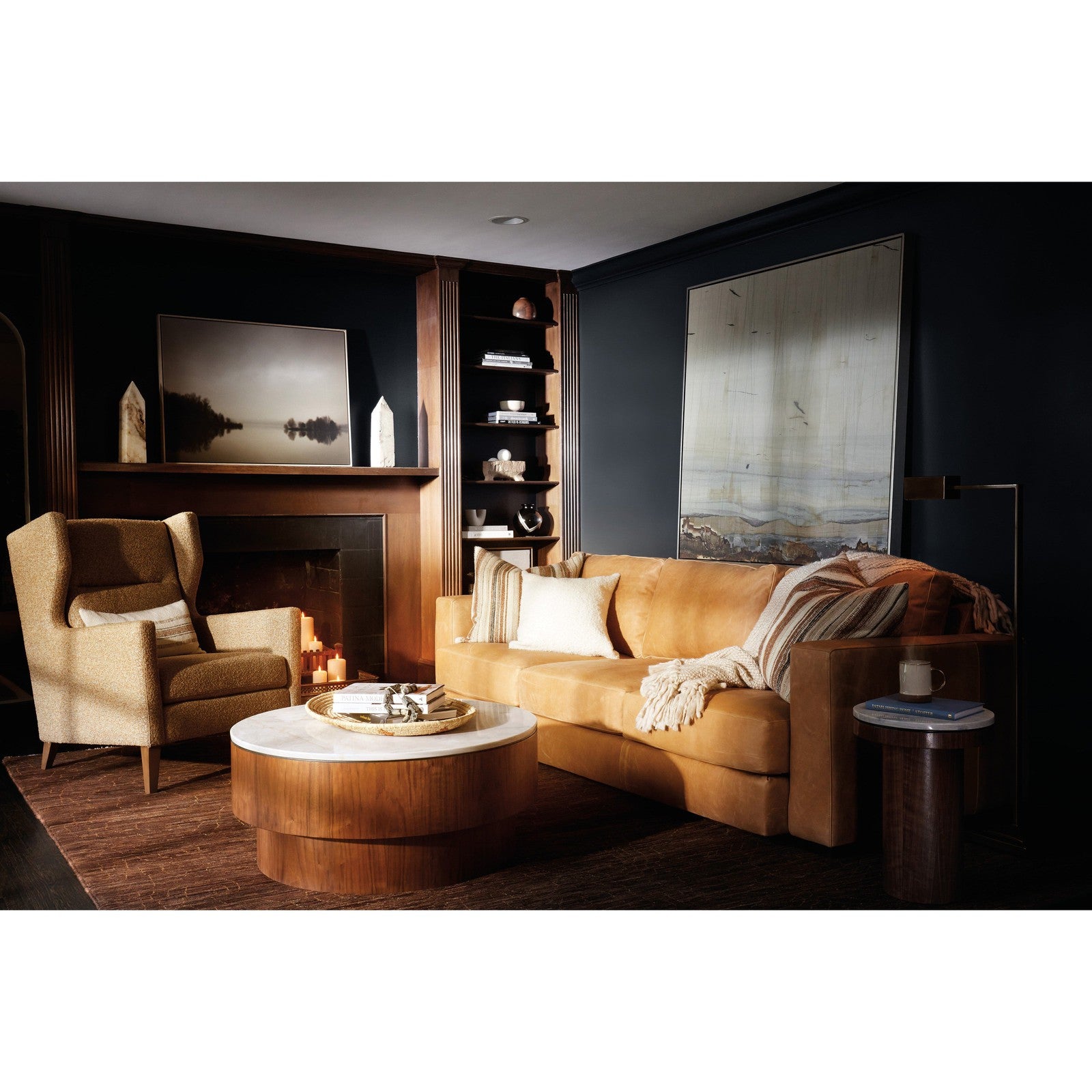 M Furniture Arbor Wing Chair