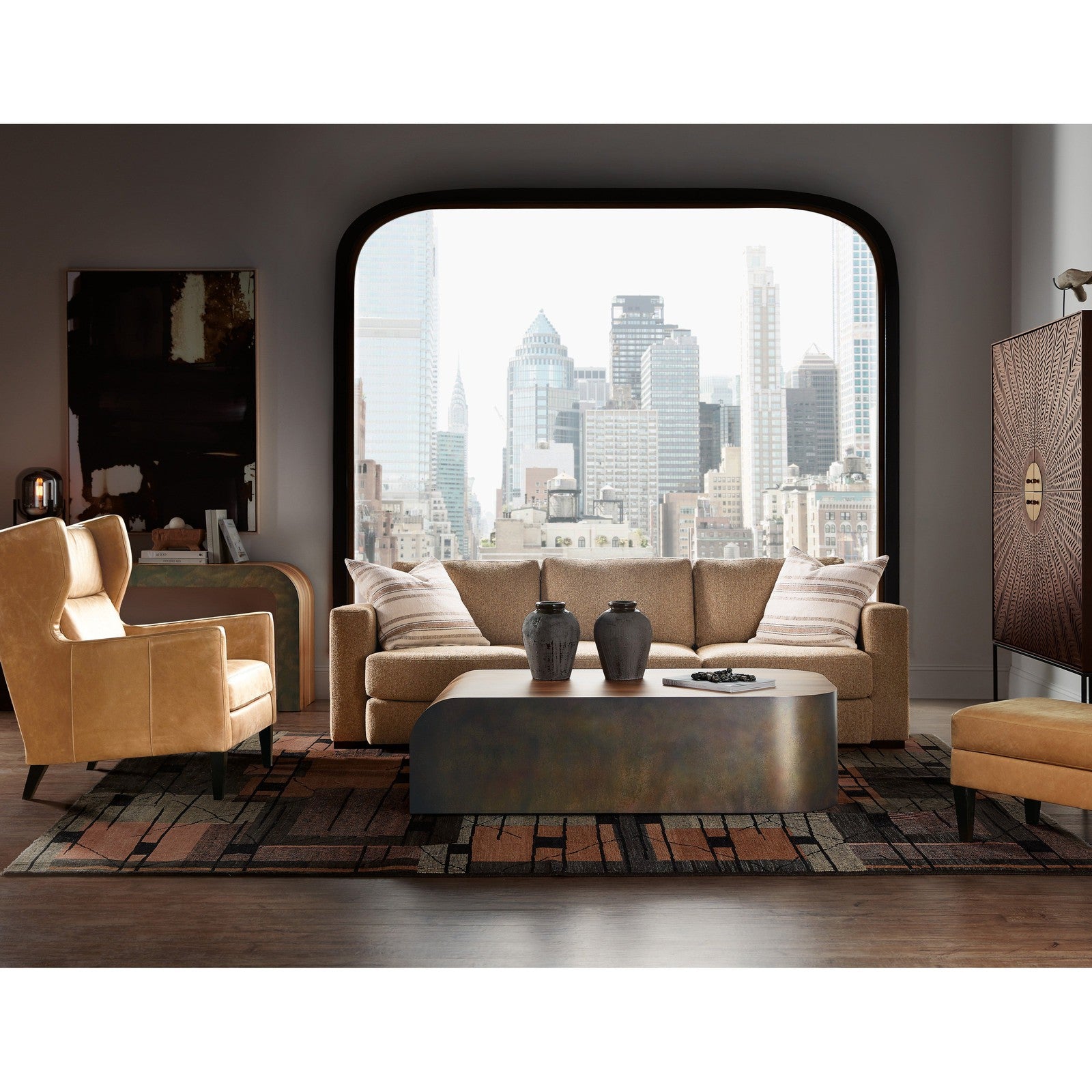 M Furniture Arbor Wing Chair