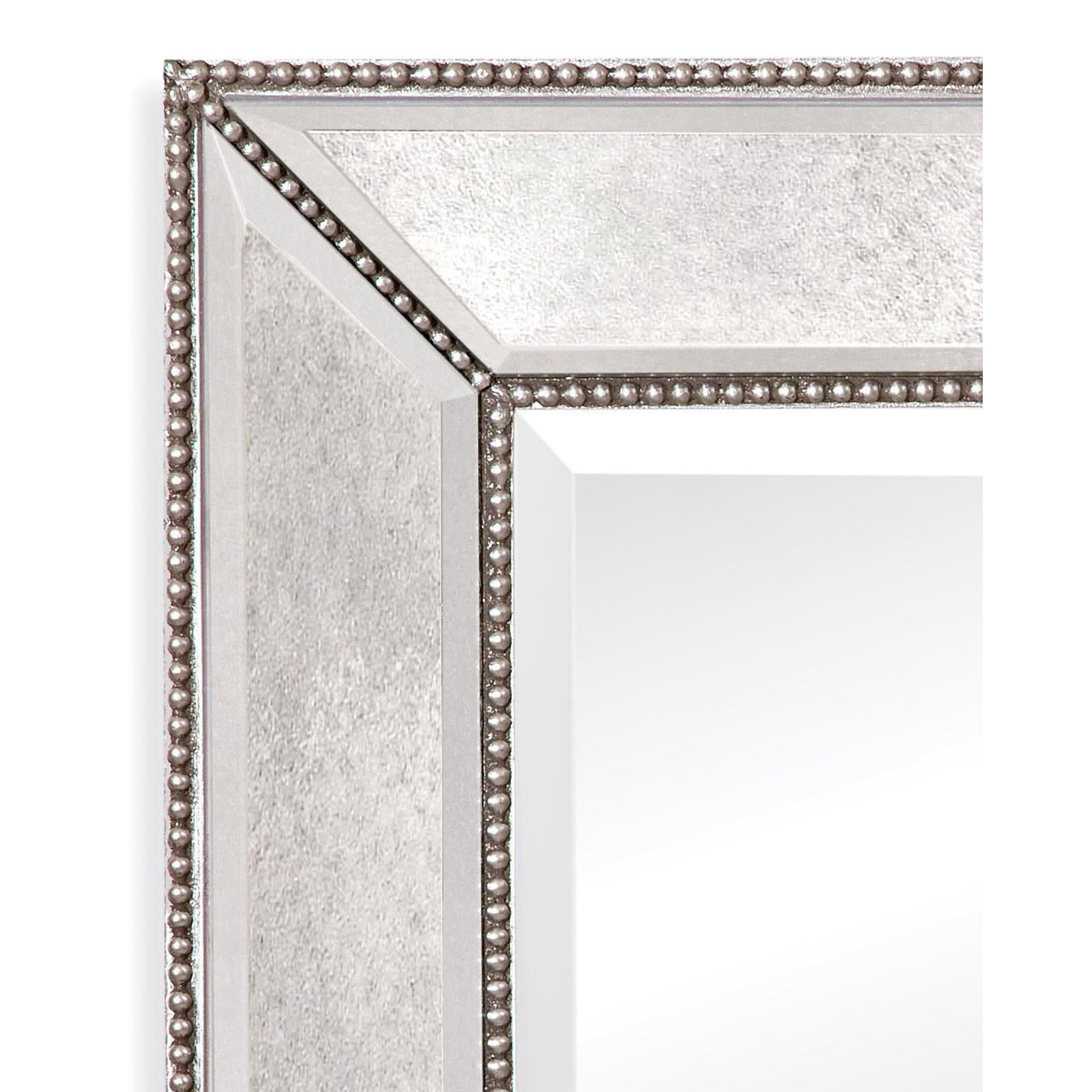 Bassett Mirror Beaded Floor Mirror
