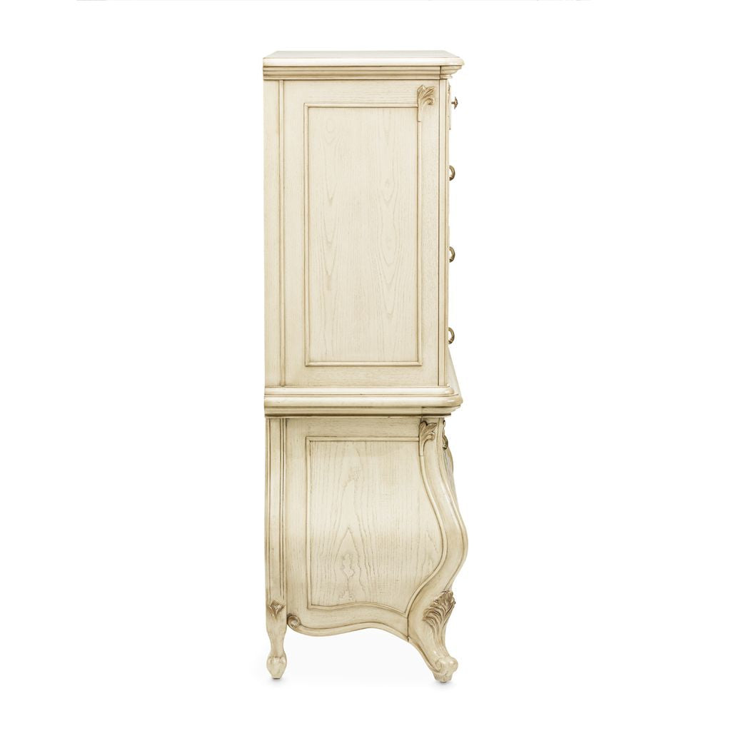 Michael Amini Platine de Royale 6-Drawer Chest - Champagne