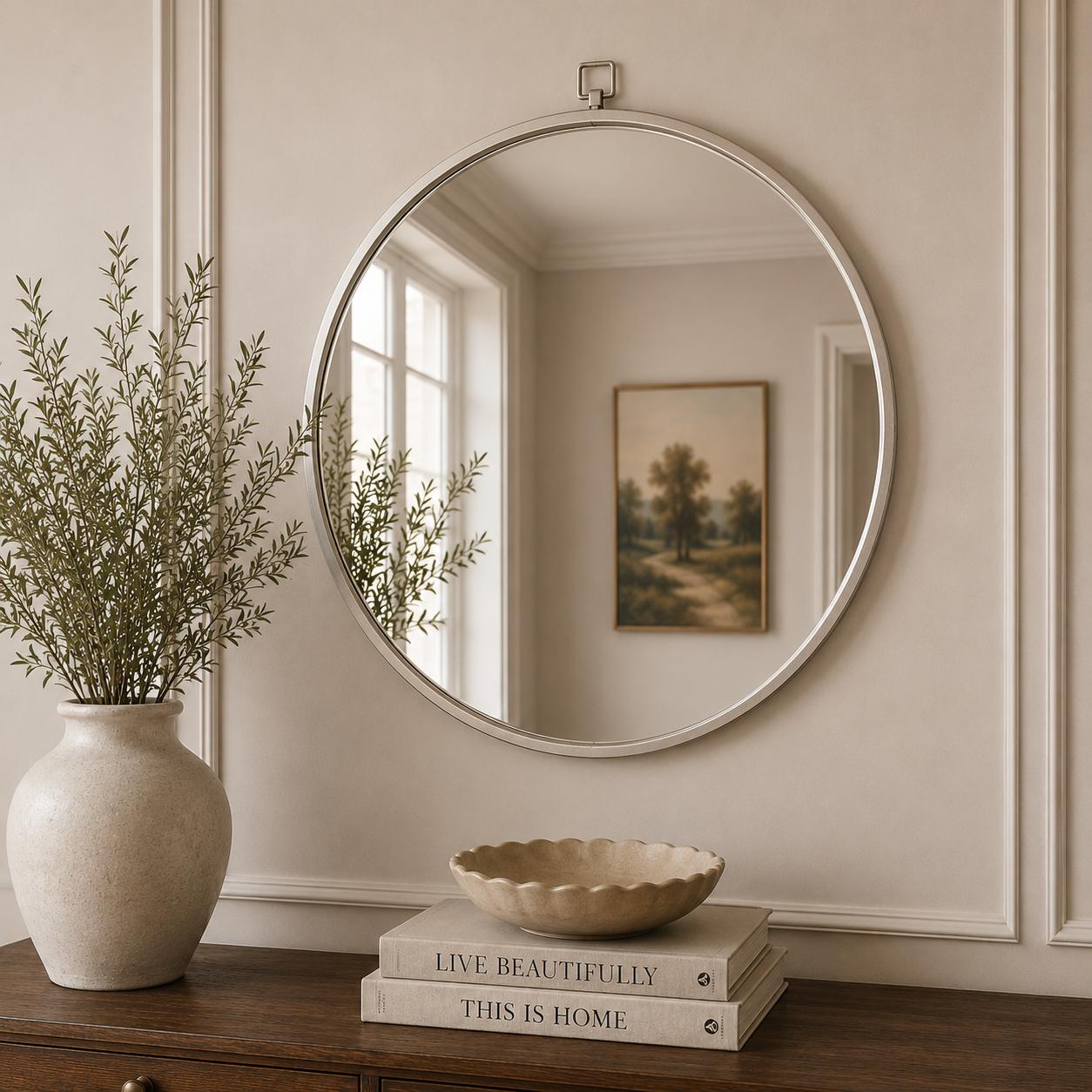 Bassett Mirror Bennet Wall Mirror