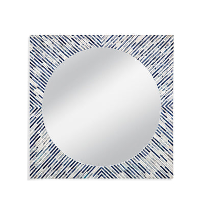 Bassett Mirror Sunburst Bone Wall Mirror