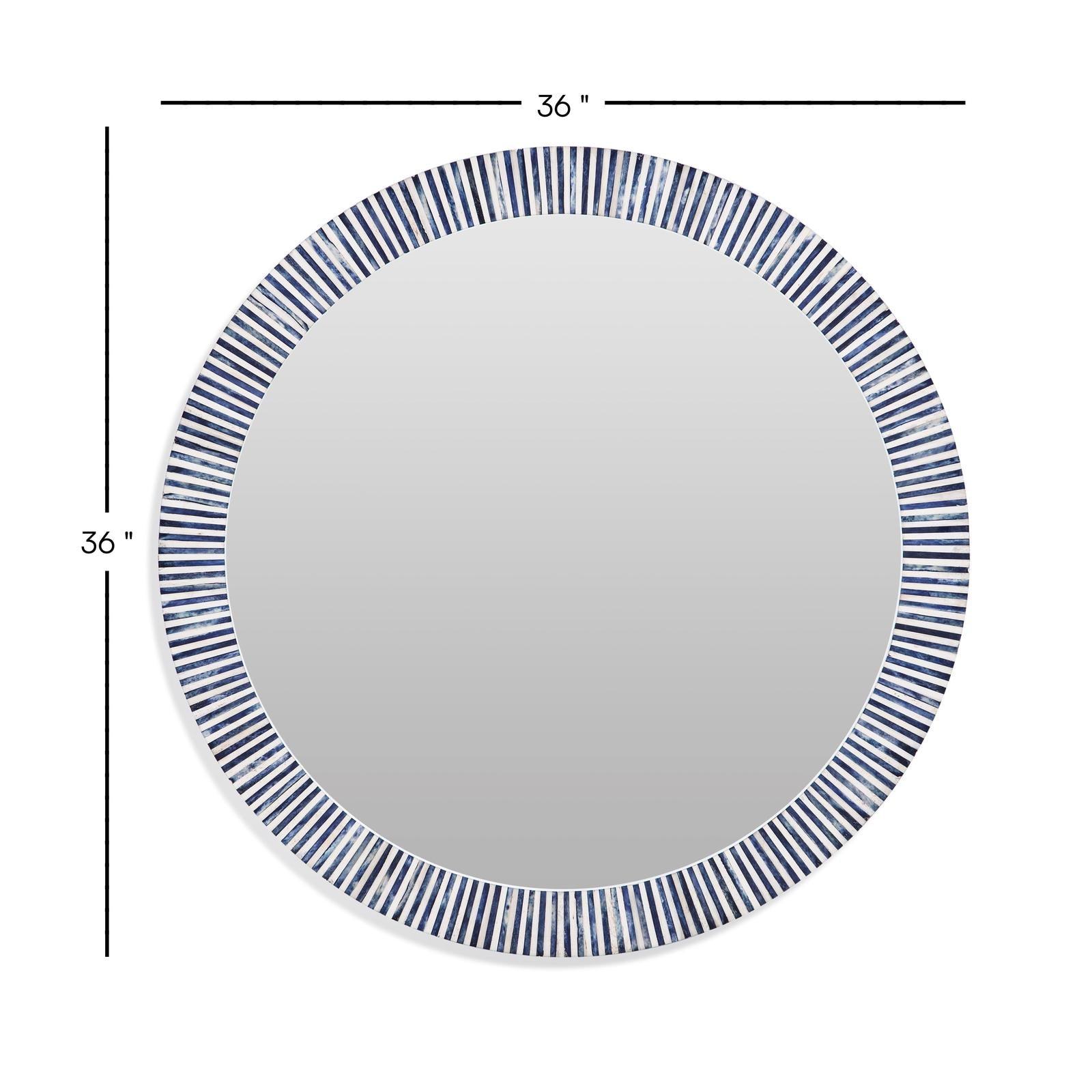 BMC Radial Bone Wall Mirror
