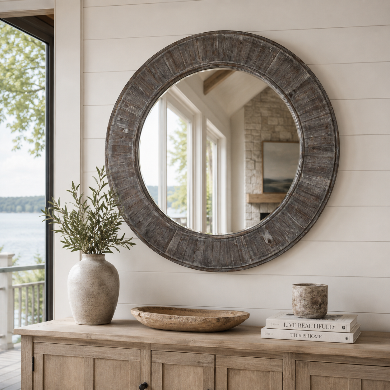 BMC Hunter Round Mirror