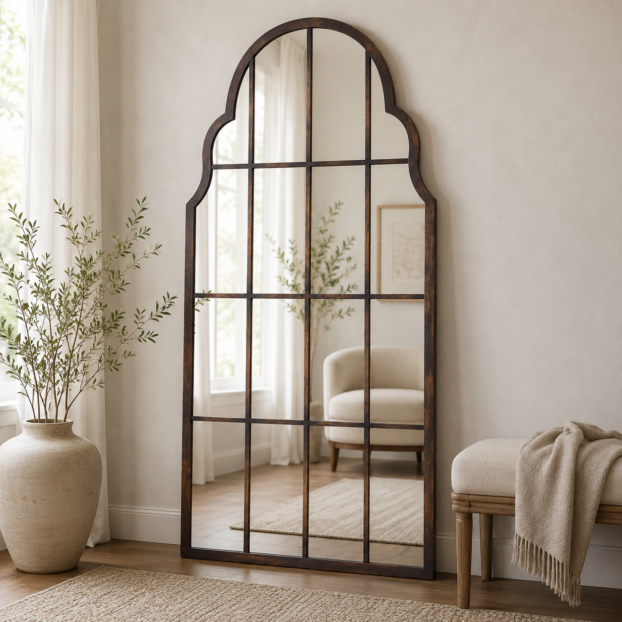 Bassett Mirror Francisco Floor Mirror