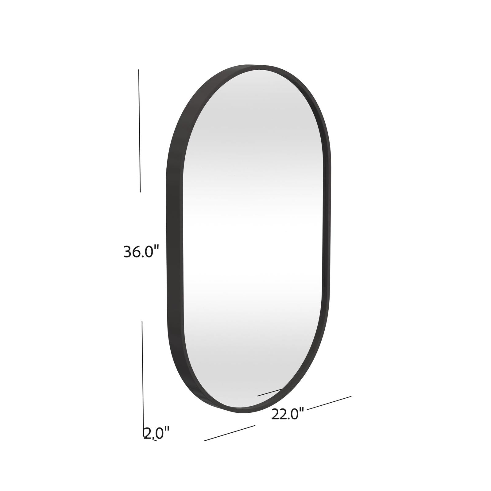BMC Oval Wall Mirror