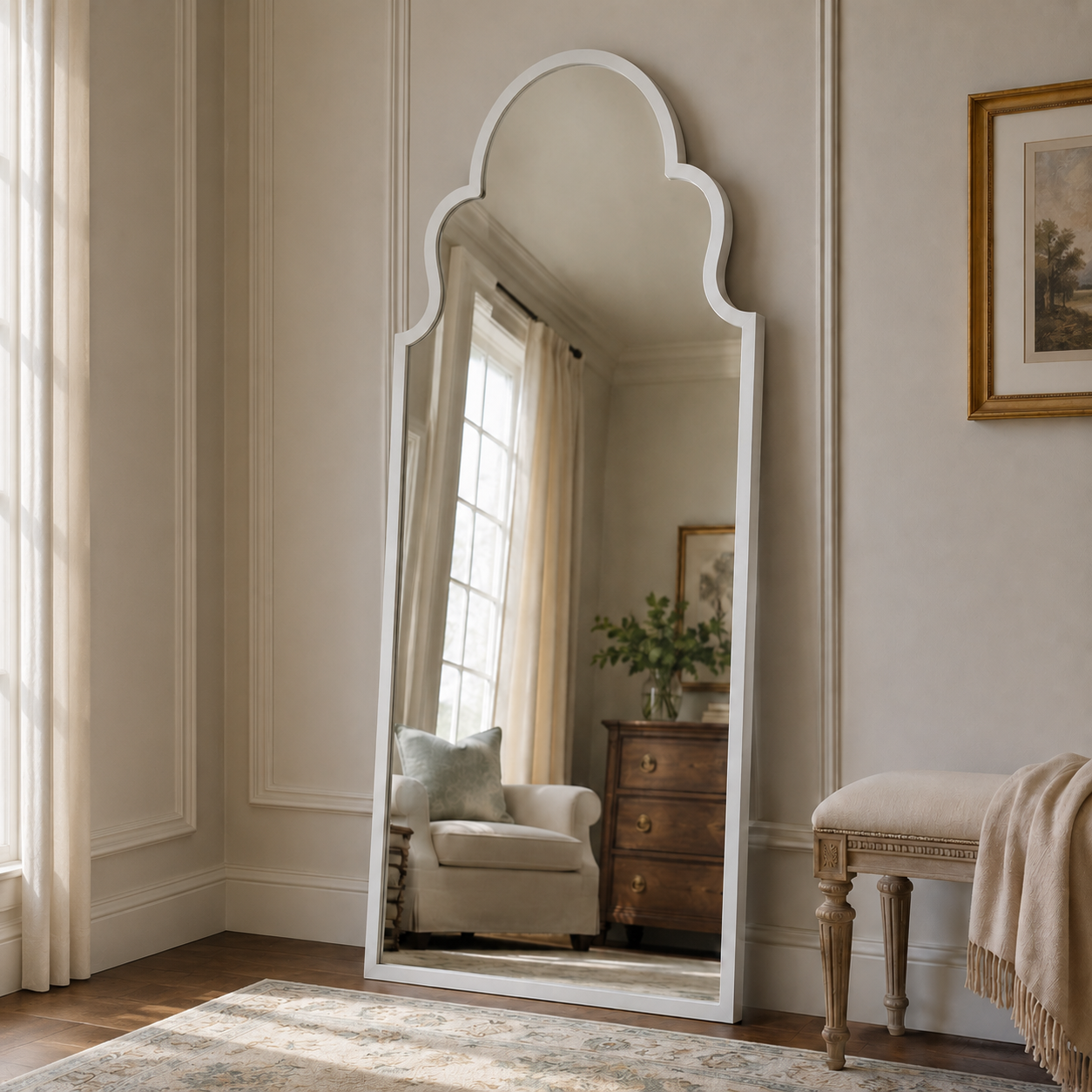 Bassett Mirror Abbie Floor Mirror