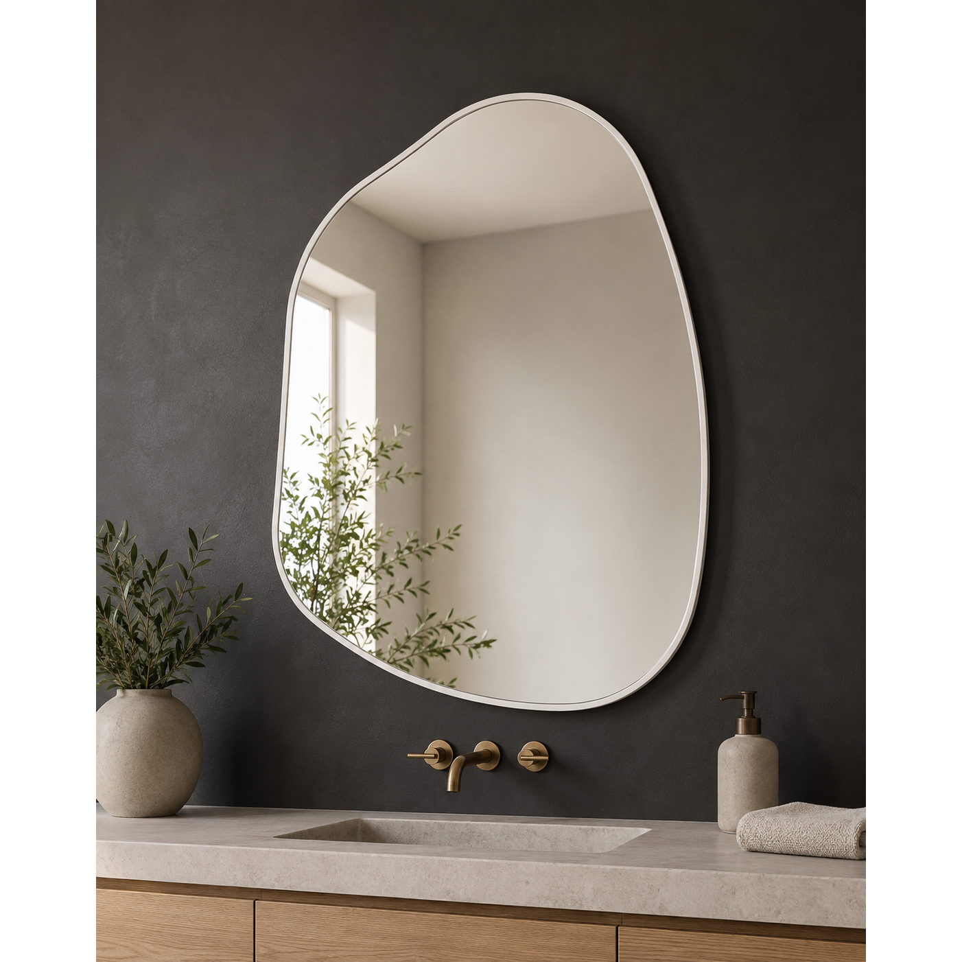 Bassett Mirror Ash Wall Mirror