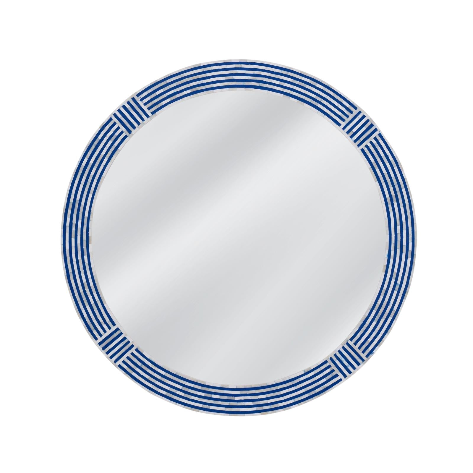 Bassett Mirror Blue Wall Mirror