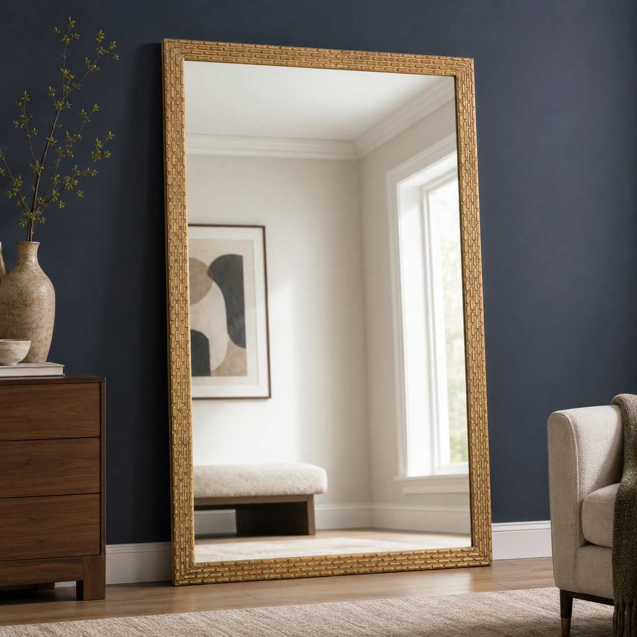 Bassett Mirror Ansul Floor Mirror