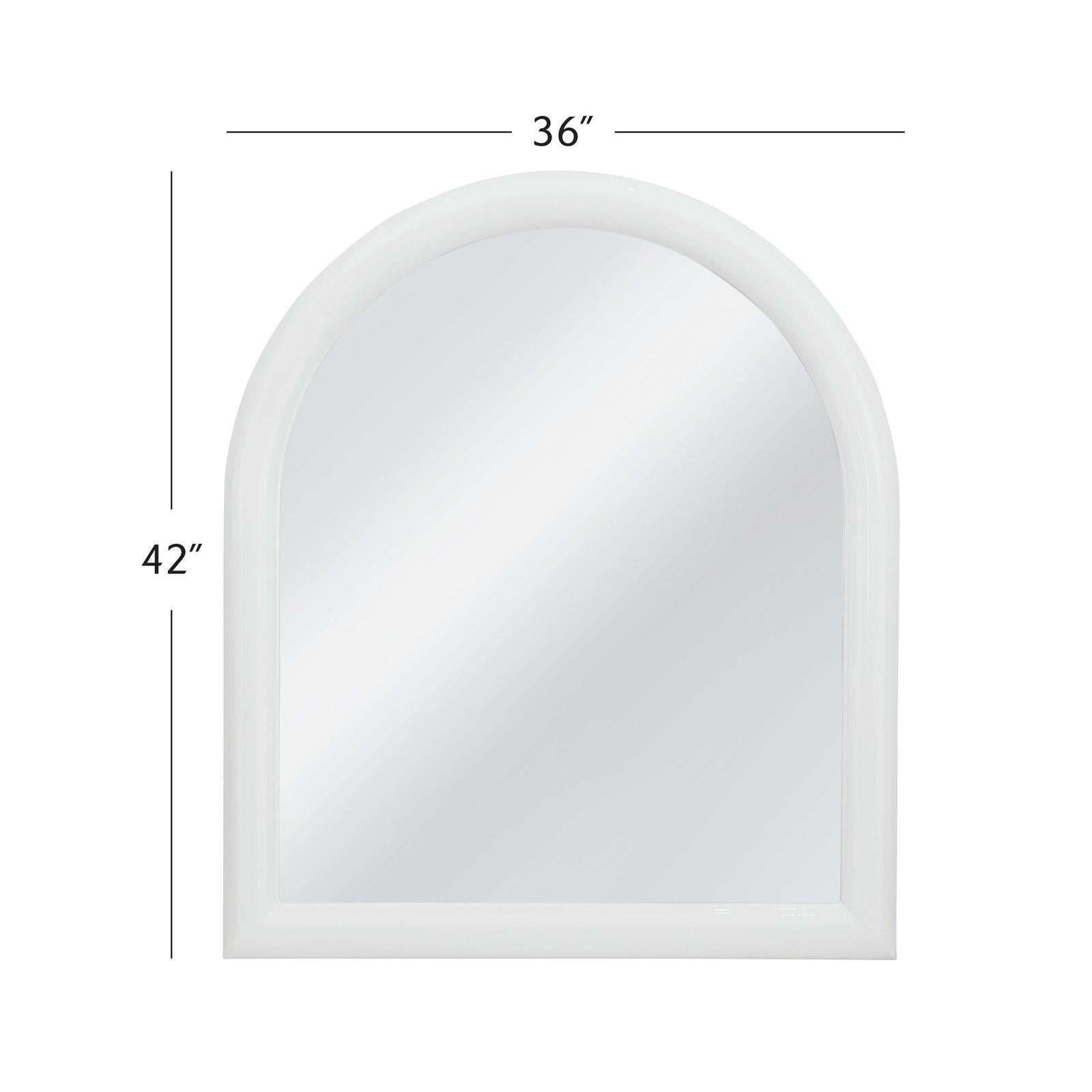 BMC White Vega Wall Mirror