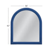 Bassett Mirror Blue Wall Mirror