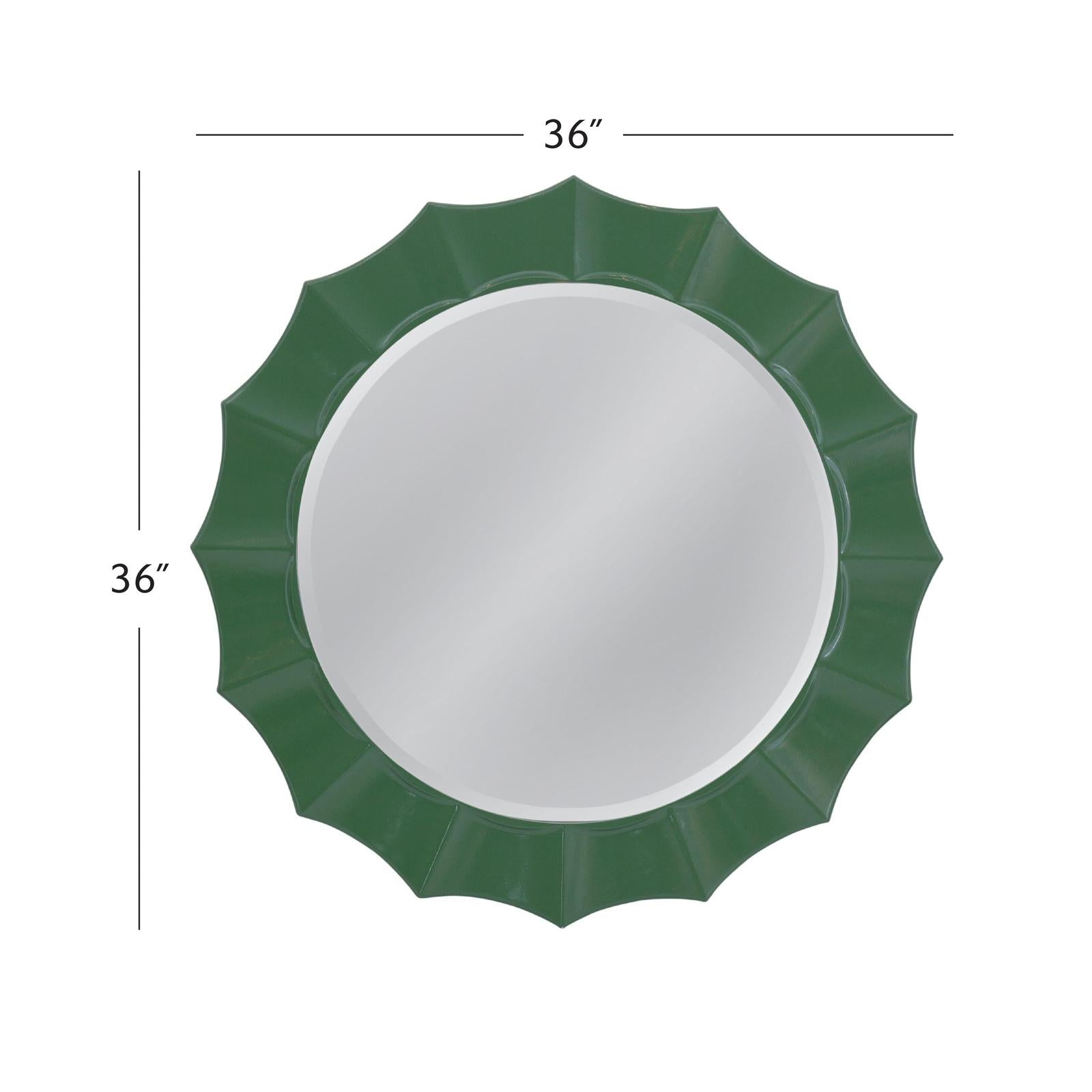 Bassett Mirror Green Altair Wall Mirror