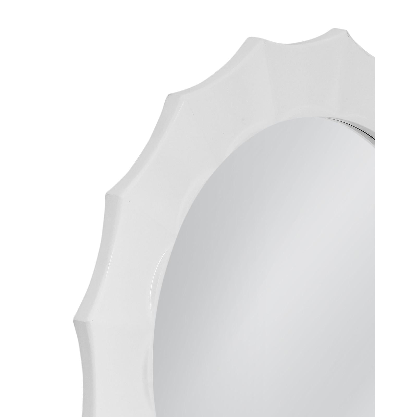 BMC White Altair Wall Mirror