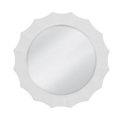 Bassett Mirror White Altair Wall Mirror
