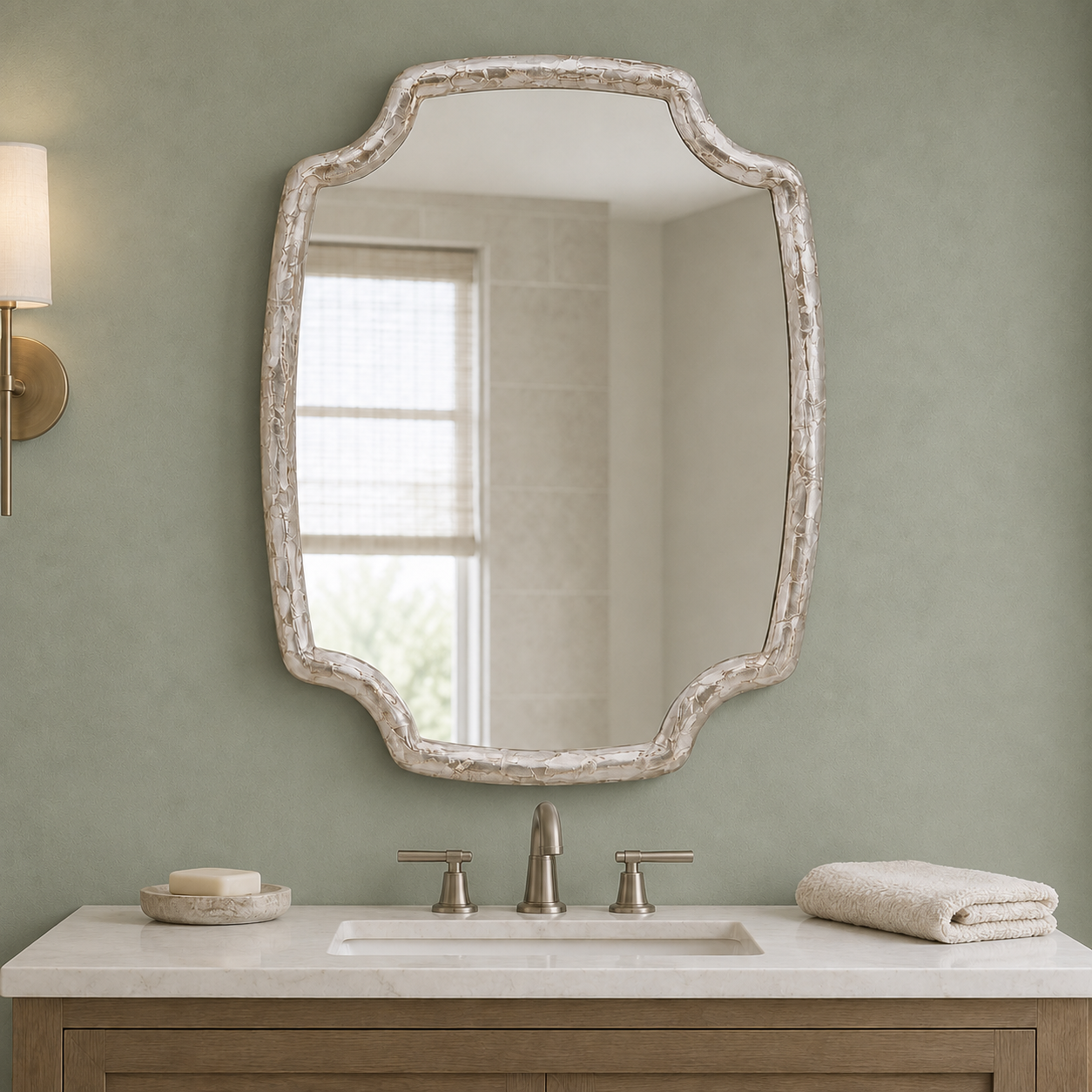 BMC Wishing Stone Wall Mirror
