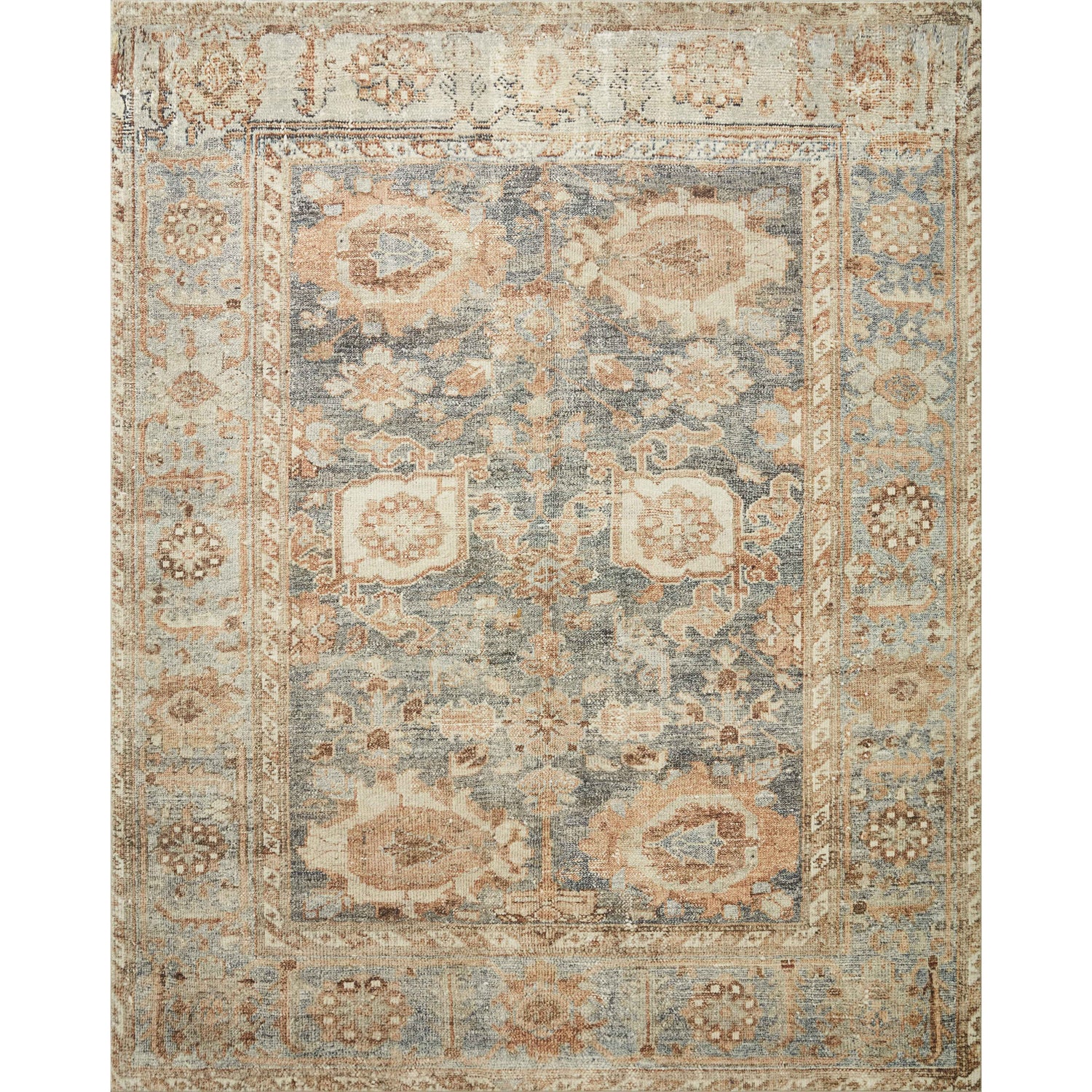 Loloi II Margot MAT-03 Ocean / Spice Rug