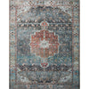 Loloi II Margot MAT-05 Ocean / Brick Rug