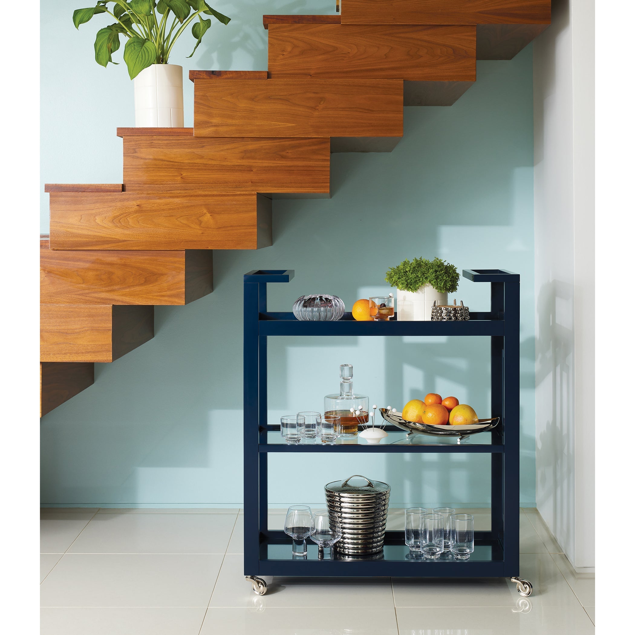 Global Views Nickel Boat Bowl