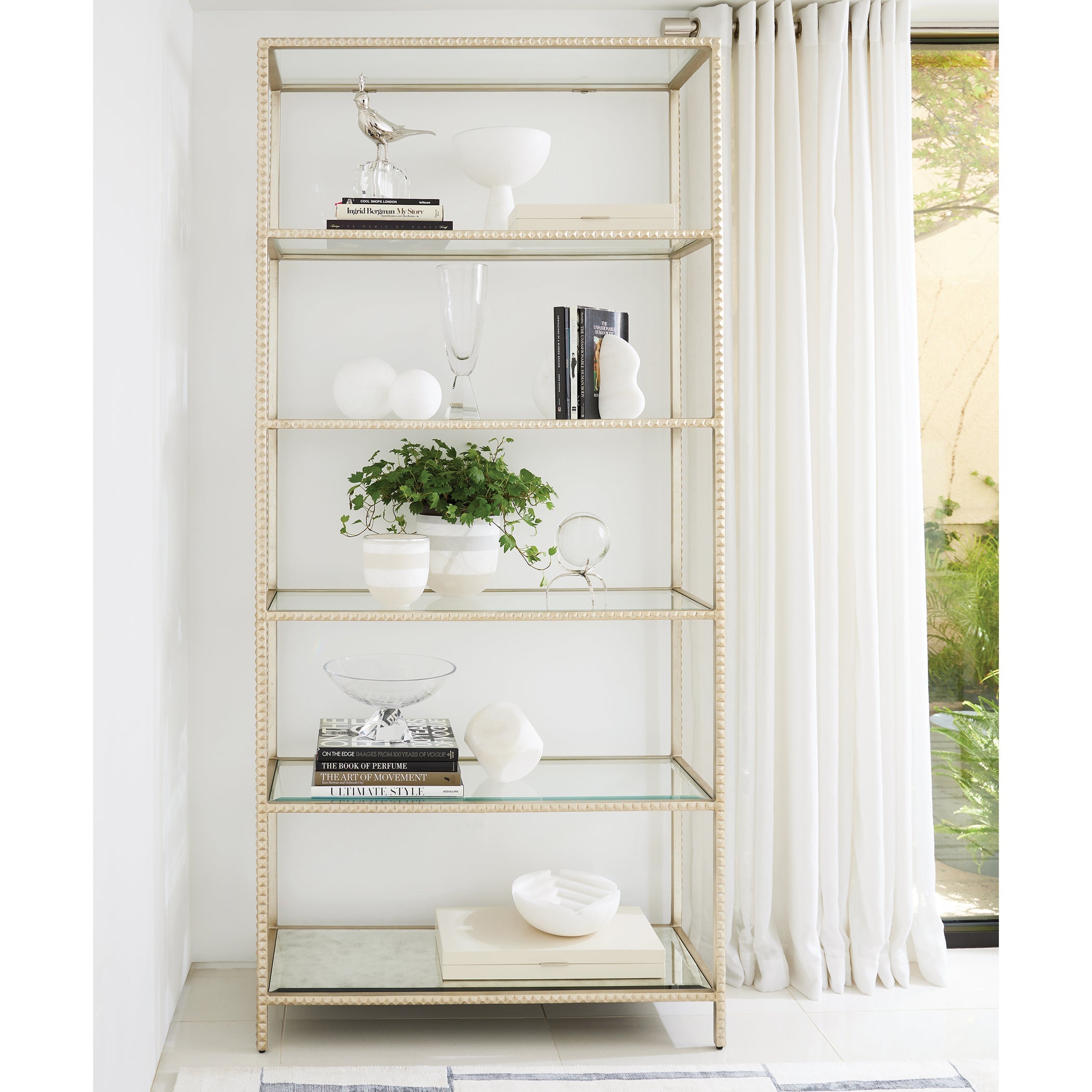 Global Views White Alabaster Sphere Box