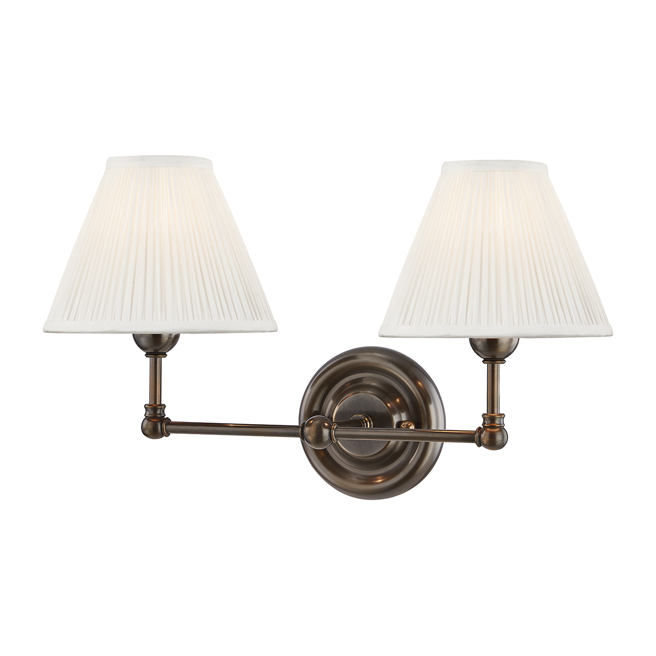 Hudson Valley Lighting Classic No.1 2 Light 18.25 inch Wall Sconce Wall Light