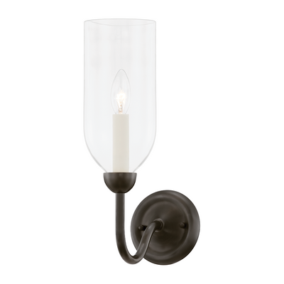 Hudson Valley Lighting Classic No.1 1 Light 4.75 inch Distressed Bronze Wall Sconce Wall Light