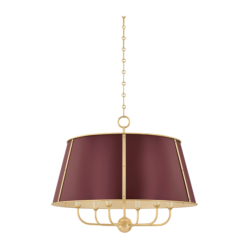 Hudson Valley Lighting Cambridge 6 Light Chandelier Ceiling Light
