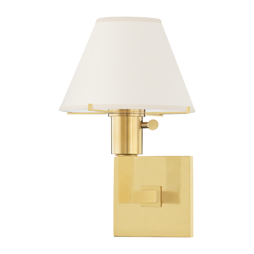 Hudson Valley Lighting Leeds 1 Light 8 inch Wall Sconce Wall Light Clearance