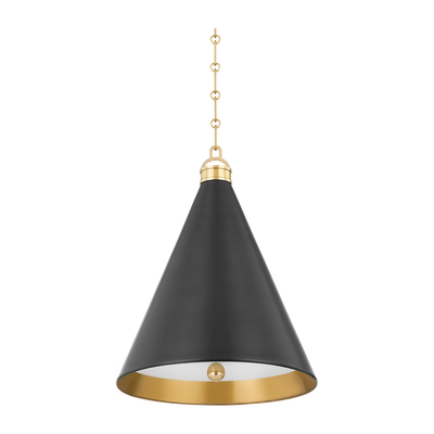 Hudson Valley Lighting Osterley 1 Light 15 inch Aged/Antique Distressed Bronze Pendant Ceiling Light