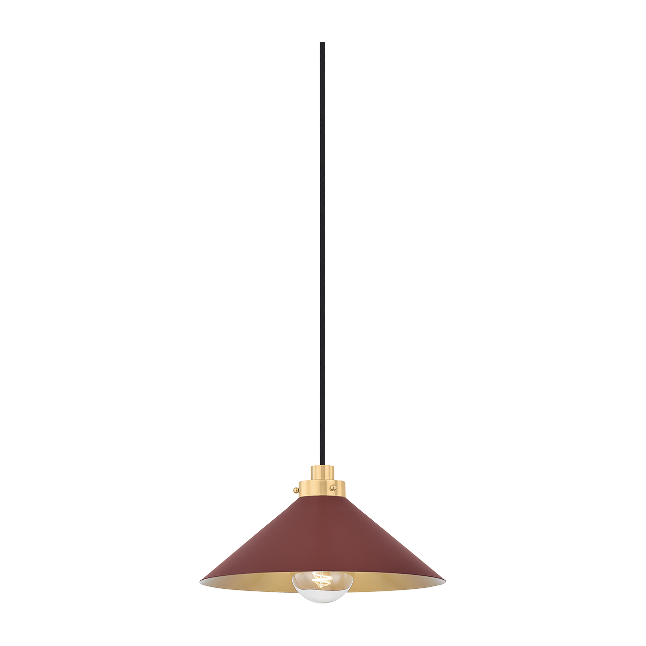 Hudson Valley Lighting Clivedon 1 Light 12 inch Pendant Ceiling Light